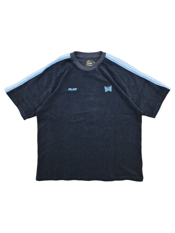 Palace x Needles Towelling T-Shirt Black FW24