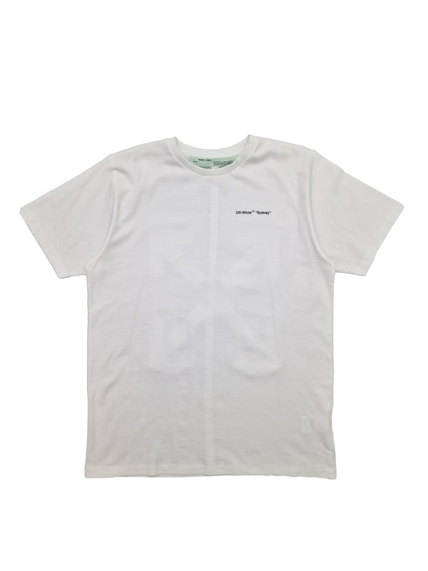OFF-WHITE White Tee "SYDNEY"