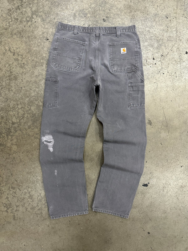 Carhartt Intense Grey Relaxed Fit Carpenter Pants