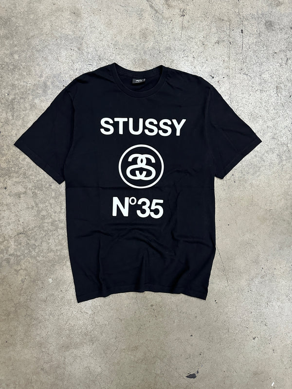 Stussy x Fragment Black Tee