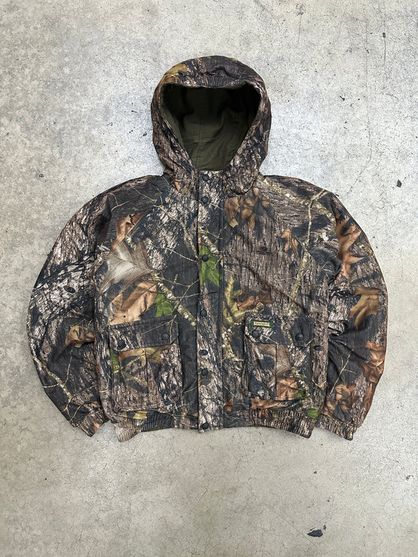 Remington Realtree Camo Reversible Hooded Zip Jacket