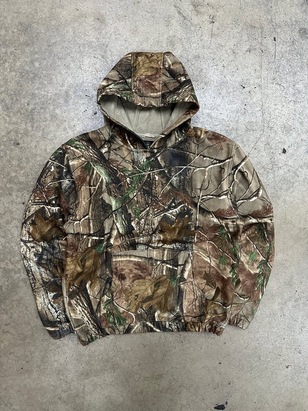 Red Head Realtree Hooded Fleece